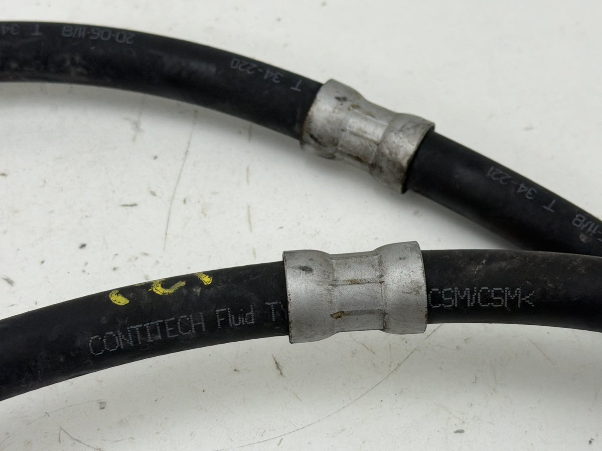 2011-2013 BMW X5 Power Steering Cooler Return Line Hose Pipe OEM