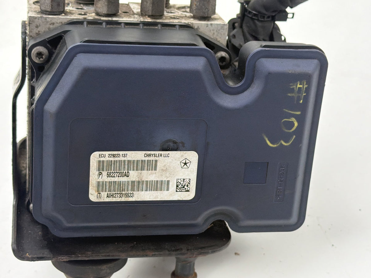 2013-2015 Jeep Grand Cherokee Anti-lock Brake Abs Pump Module 68227200AD OEM