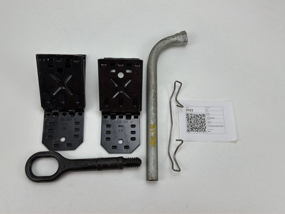 2013-2017 Volkswagen Tiguan Tow Hook Brace 7L0 850 321 A OEM