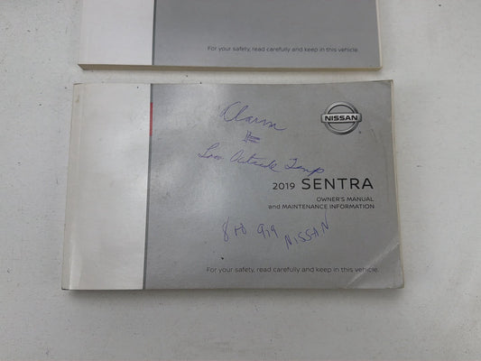 2015-2019 Nissan Sentra Owners Manual Book Set OEM