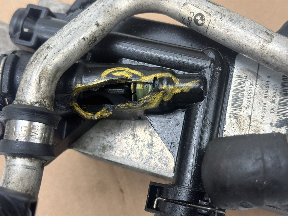 2011-2016 BMW 550i xDrive Transmission Oil Cooler M142562 OEM