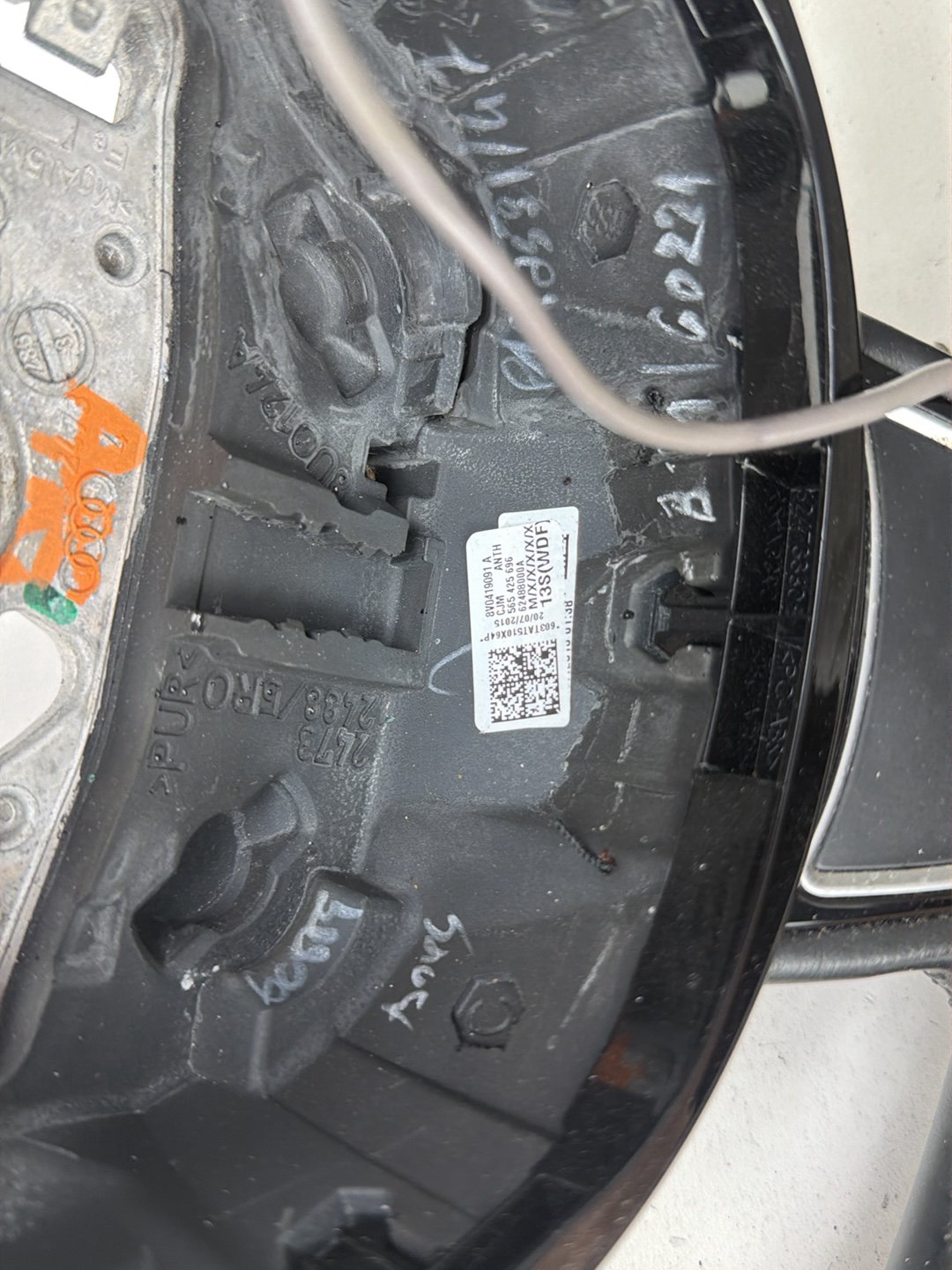 2015-2020 Audi A3 Front Left Multifunction Steering Wheel Assembly OEM