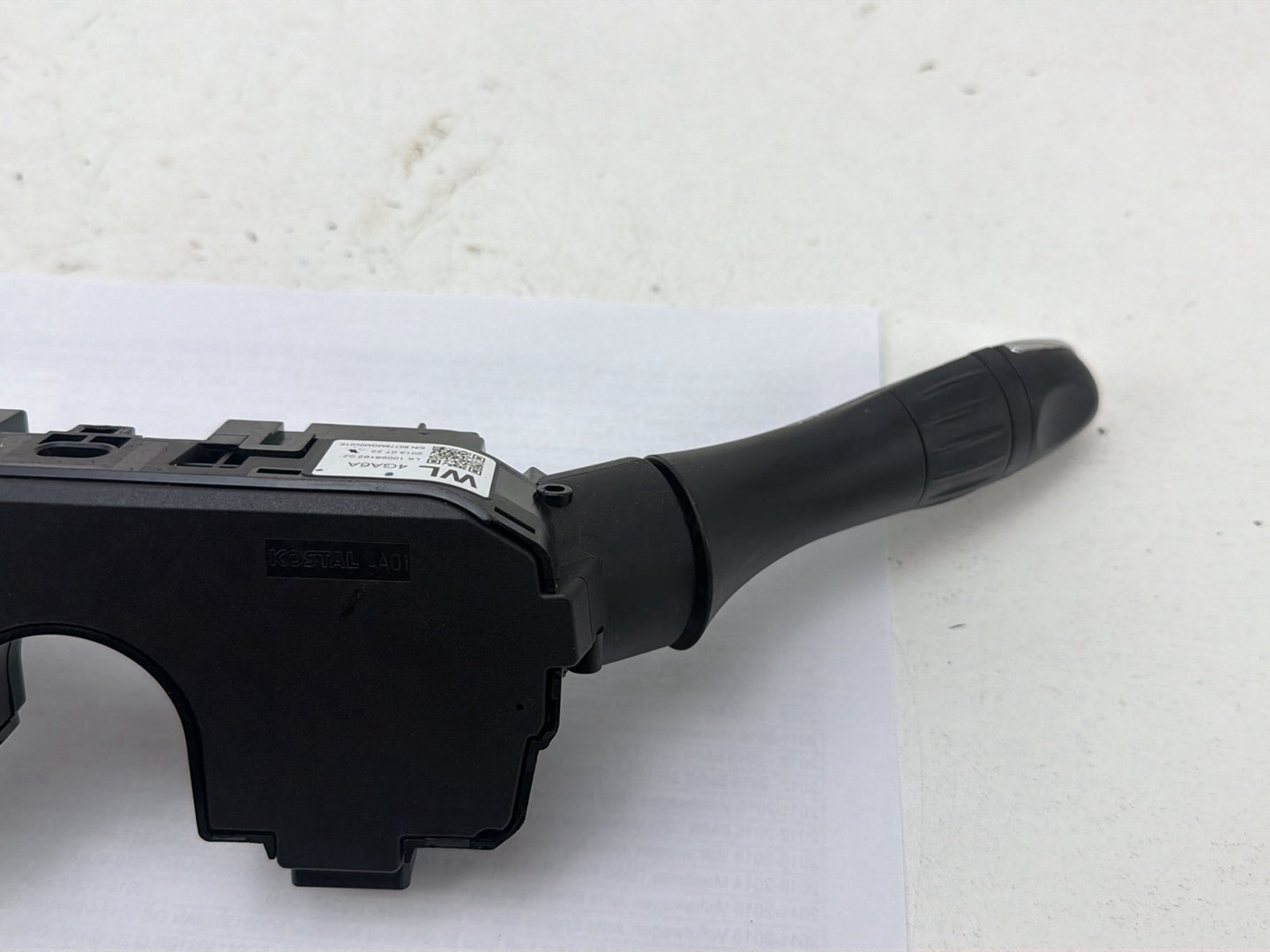 2014-2020 Infiniti Q50 V37 Front Steering Column Turn Signal & Wiper Switch OEM