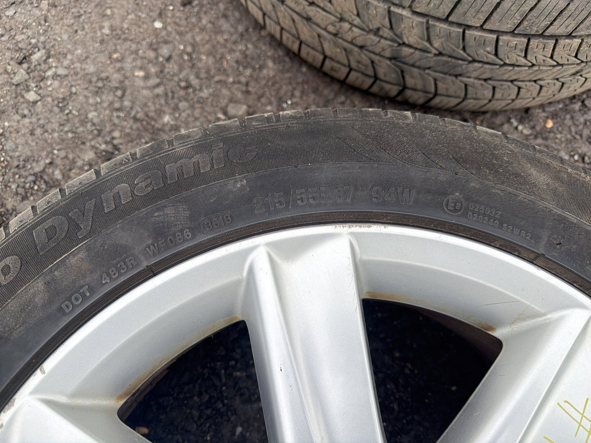 2007-2011 Lexus ES350 Silver Alloy Tire Wheel Rim Set of 4 215/55R17 94V OEM