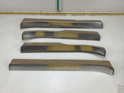 2007-2013 Mercedes-Benz W221 S550 Door Step Sill Panel Set of 4 OEM