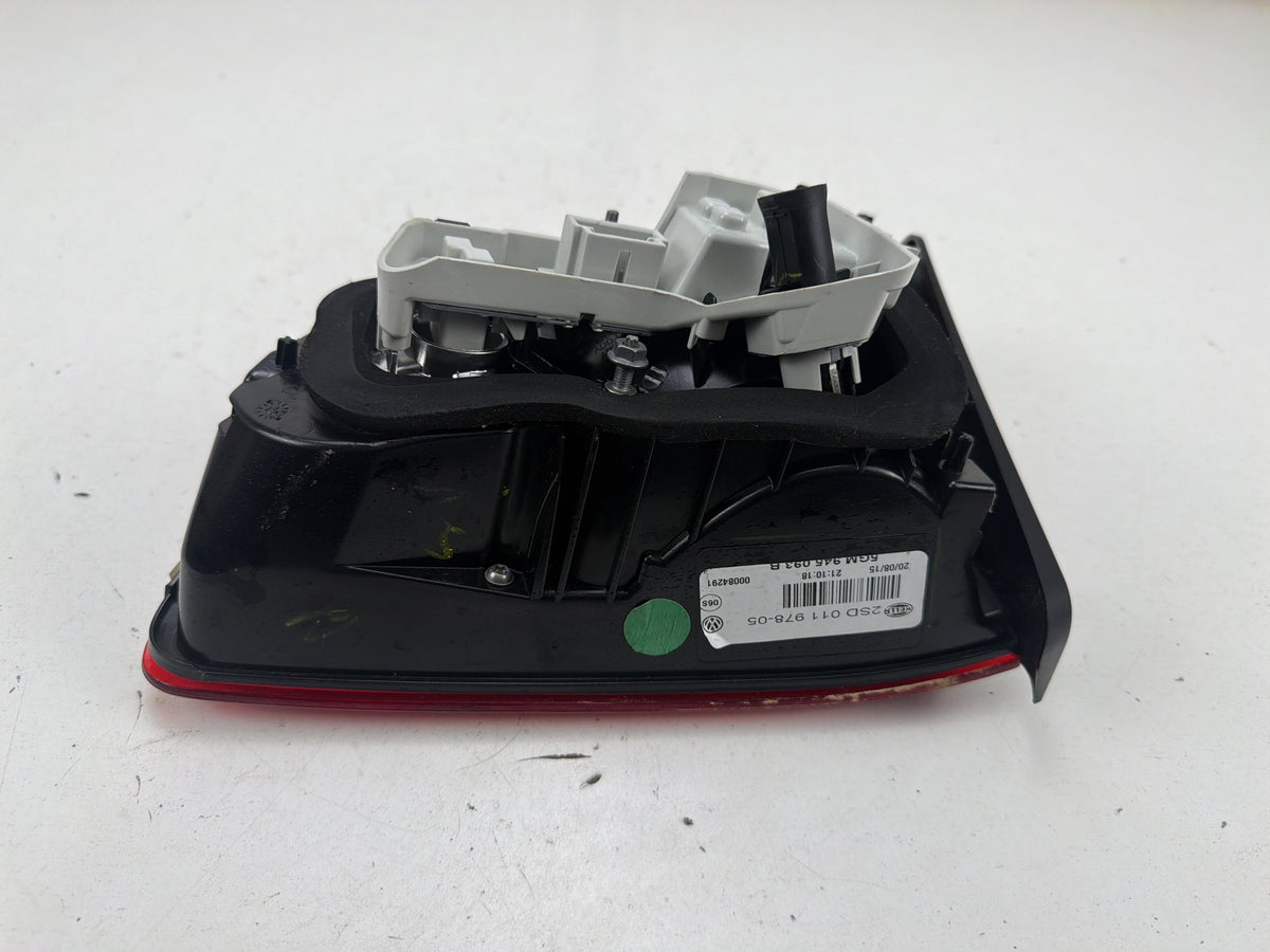 2015-2017 Volkswagen Golf Right Passenger Side Tail Light 2SD 011 978-05 OEM