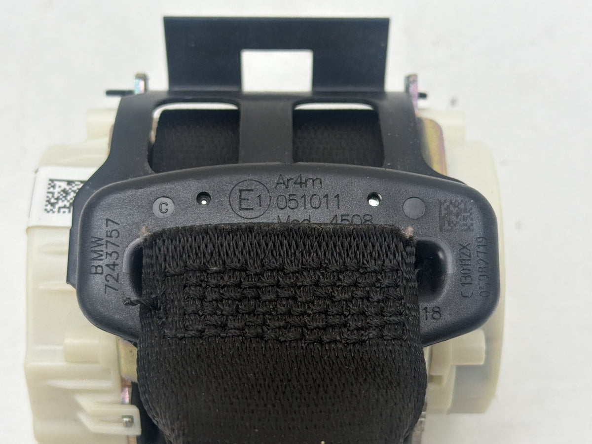 2011-2013 BMW 550i xDrive F10 Rear MIddle Side Seat Belt Retractor 34093133A OEM