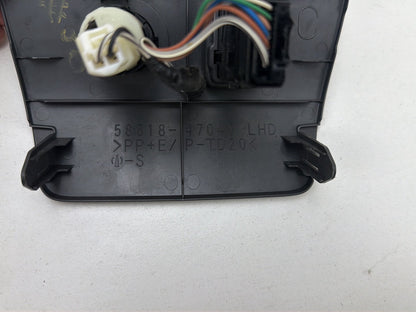2010-2011 Toyota Prius Center Console Heated Seat Switch Trim Power Outlet OEM