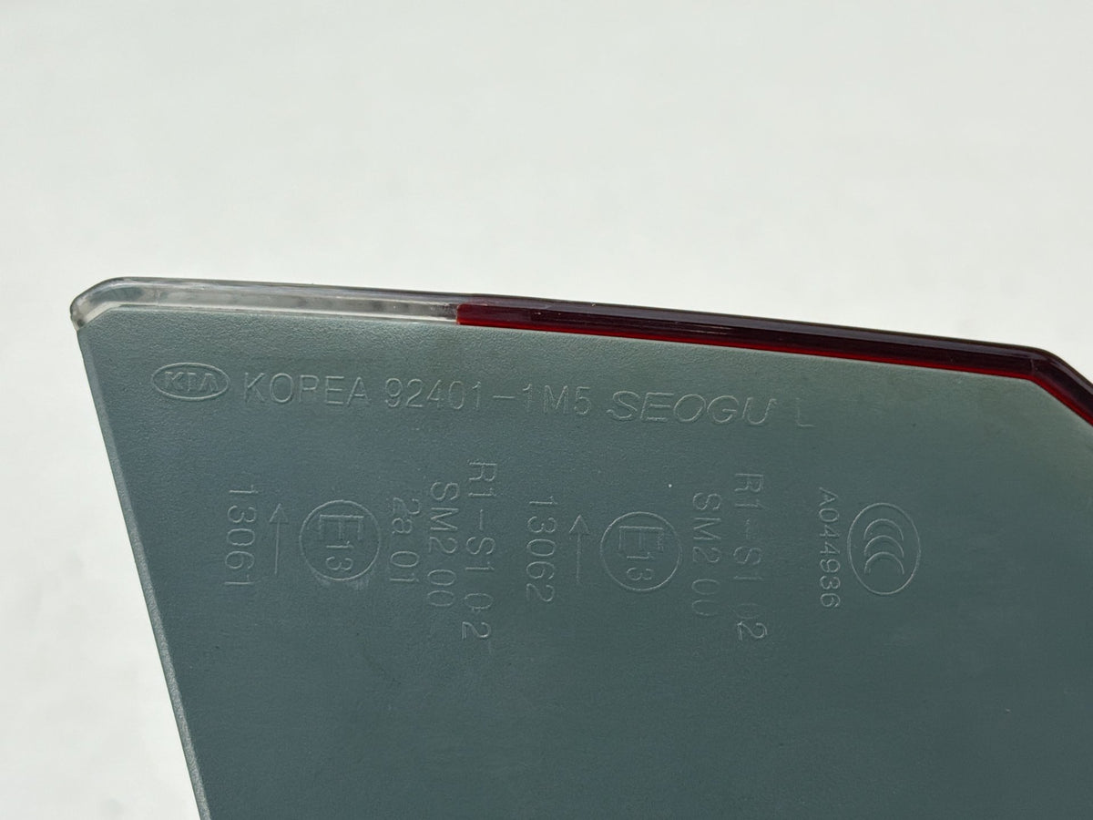 2010-2013 Kia Forte Rear Left Side Outer Quarter Panel Mounted Tail Light OEM