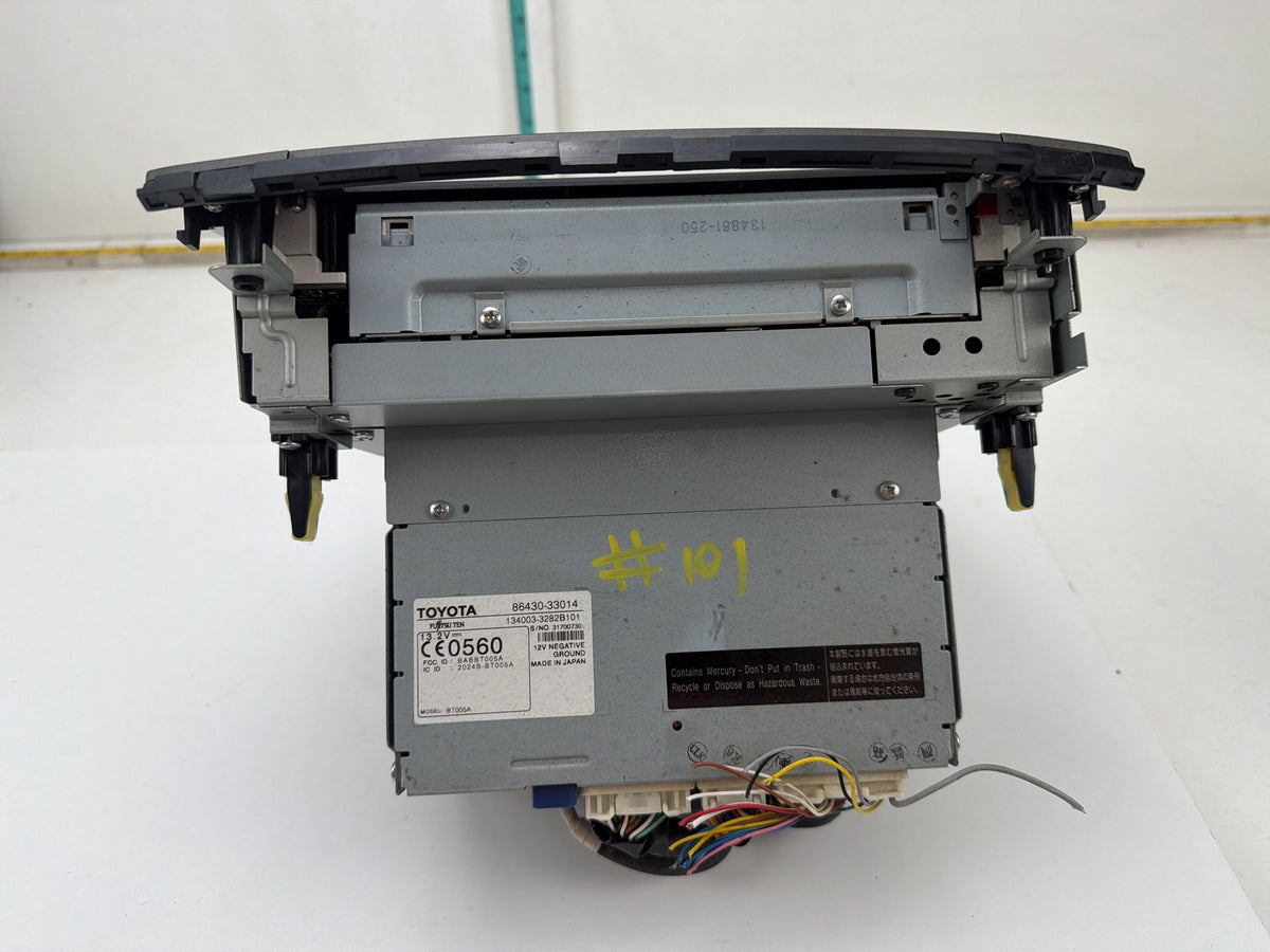 2007-2009 Lexus ES350 V40 - Navigation Radio Display Screen 86430-33014 OEM