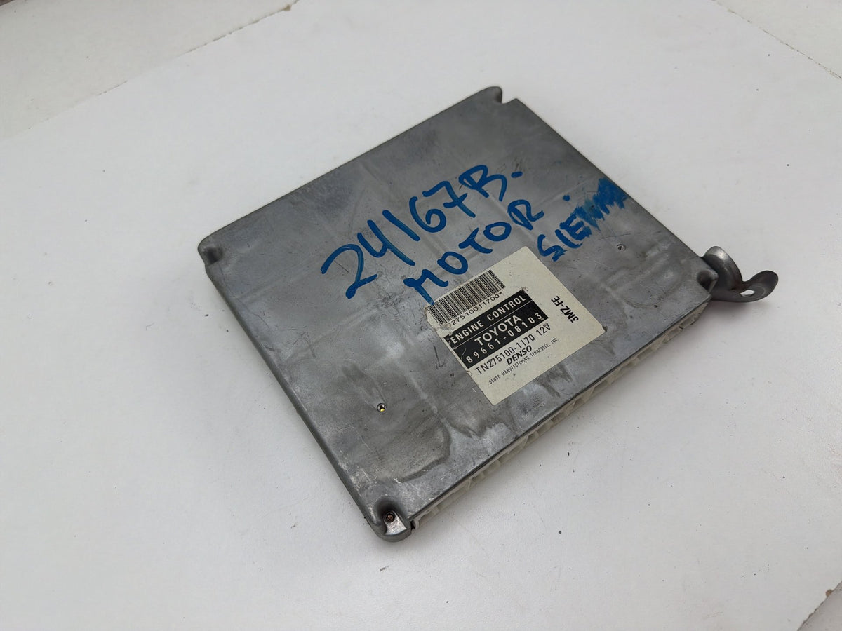 2004 Toyota Sienna Engine Computer Control Module Unit ECU 89661-08103 OEM