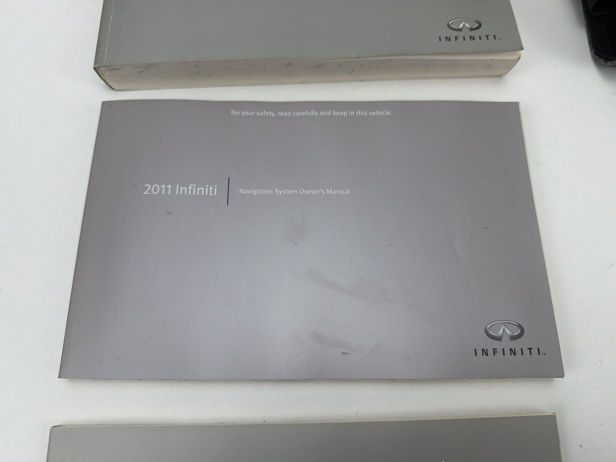 2011 Infiniti QX56 Owners Manual Case Portfolio Kit Set User Guide Book Set OEM