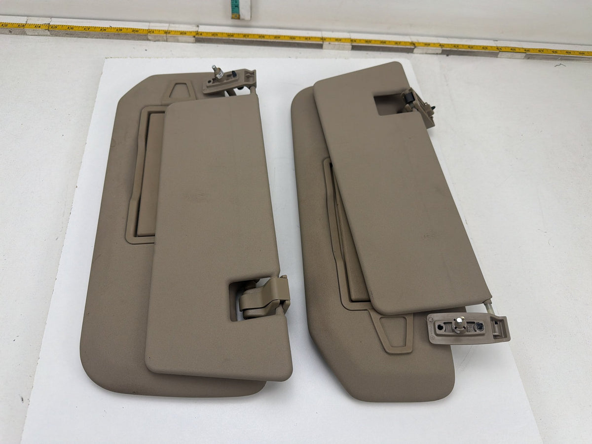 2006-2012 Mercedes-Benz R350 Front Left/Right Sun Visor Set Tan Beige OEM