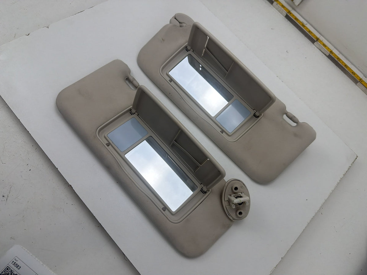 2010-2012 Lexus IS250 E20 - Driver & Passenger Side Sun Visor Set OEM