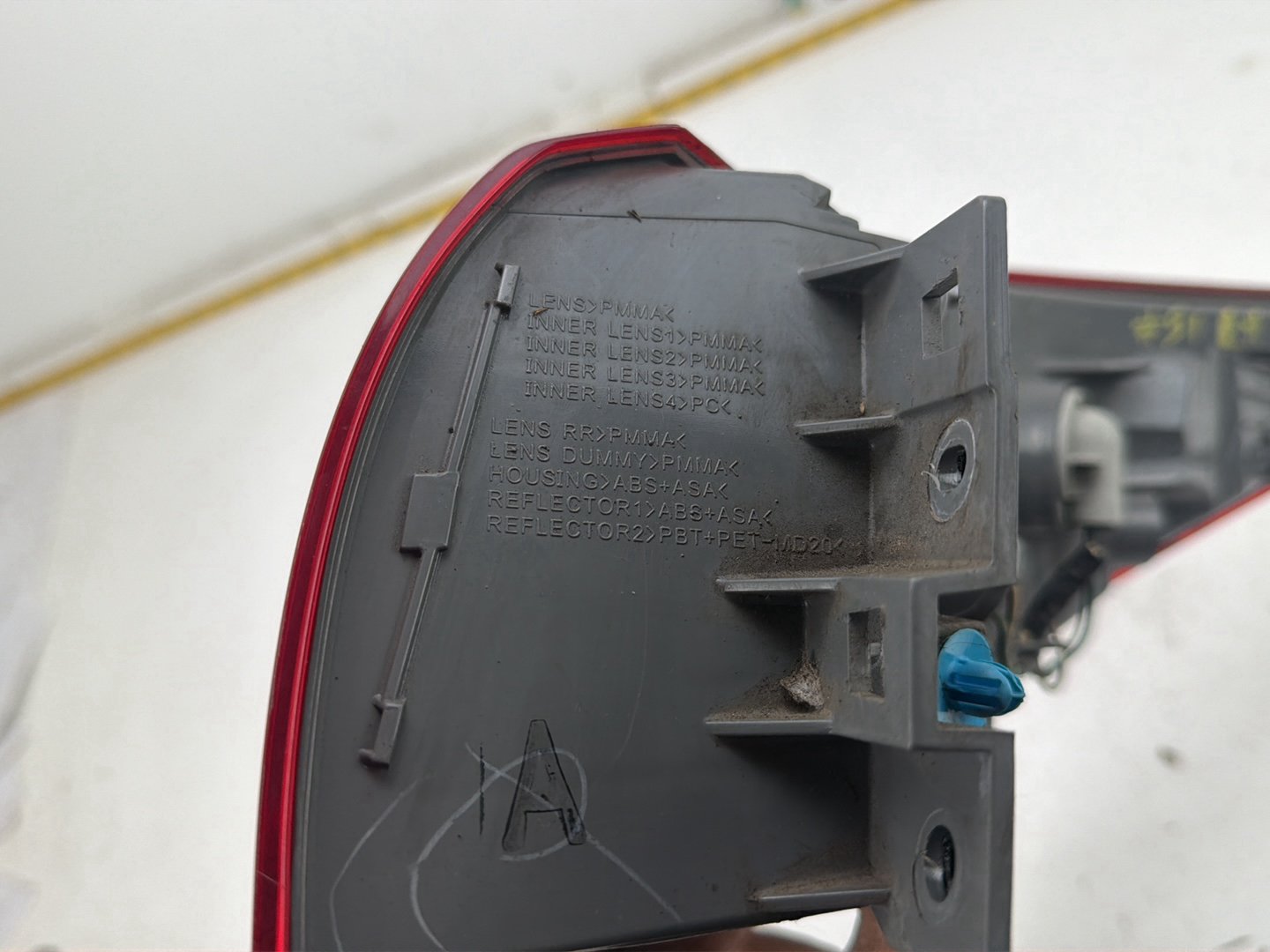 2014-2017 Infiniti Q50 Driver Left Outer Quarter Tail Light OEM