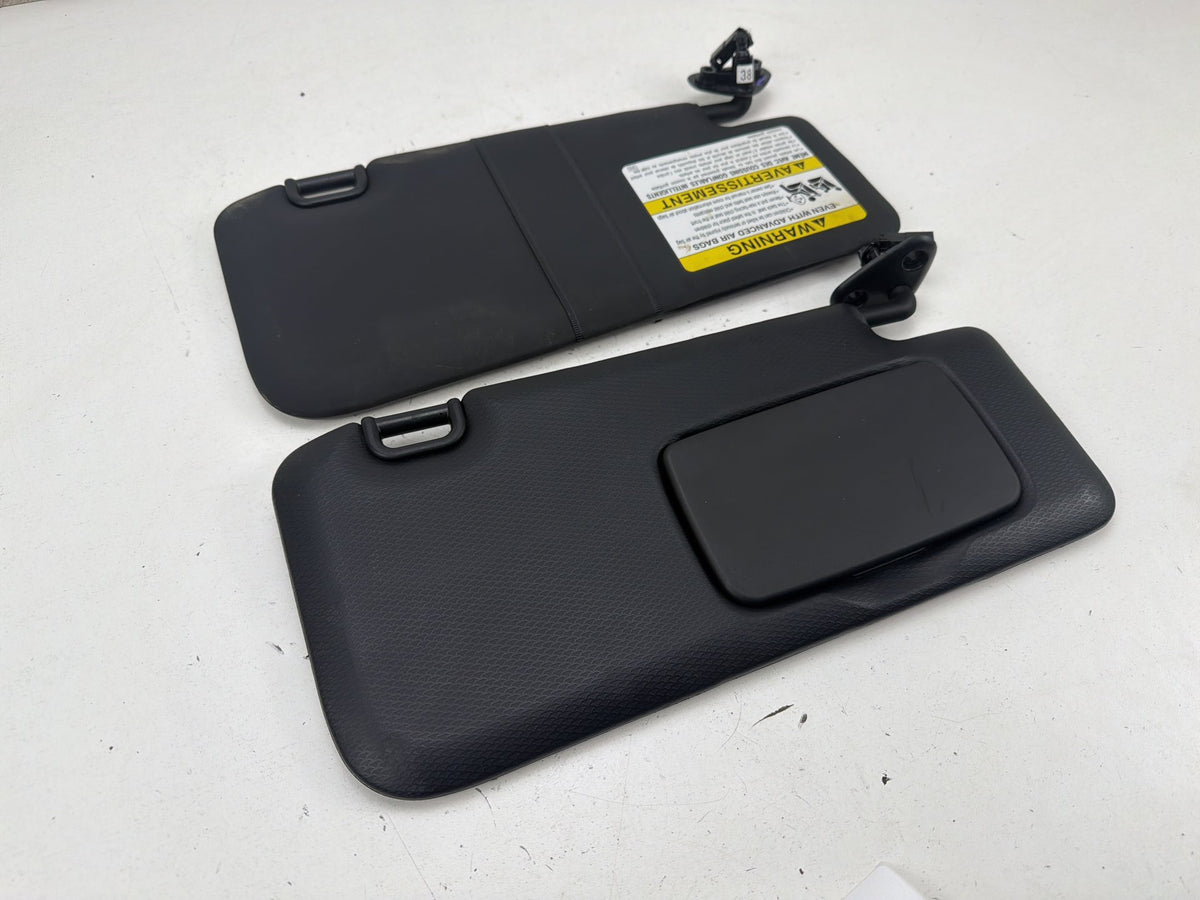 2013-2020 Subaru BRZ Front Right Passenger & Left Driver Side Sun Visor Set OEM