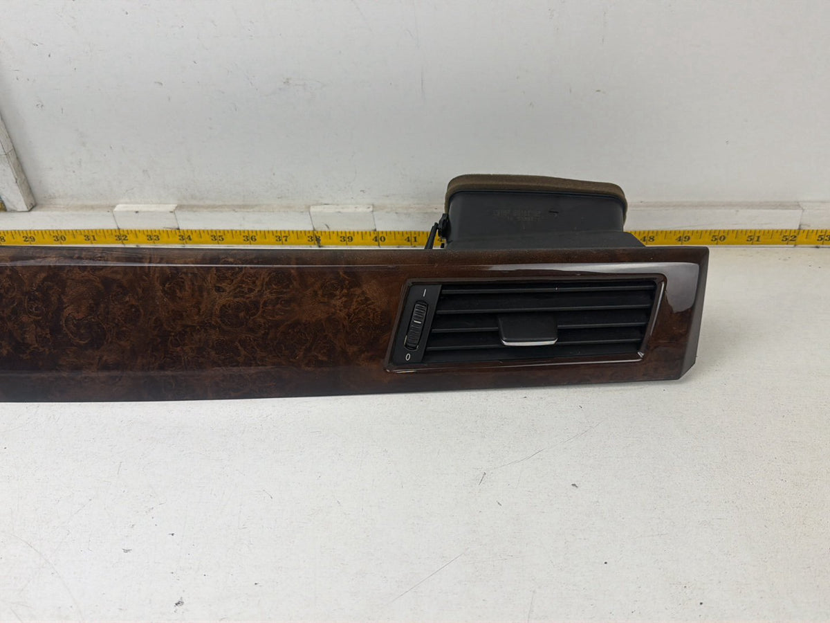 2008-2010 BMW 528i E60 Center Right Dash Molding Trim Panel w/ Air Vent OEM