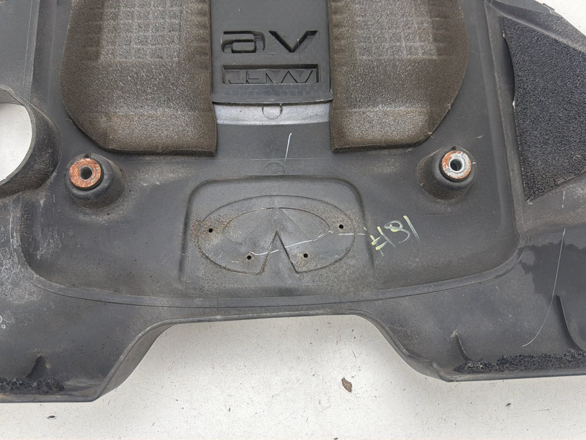 2014-2020 Infiniti Q50 V37 3.7L Engine Cover Assembly W/Emblem 14041-EY02A OEM