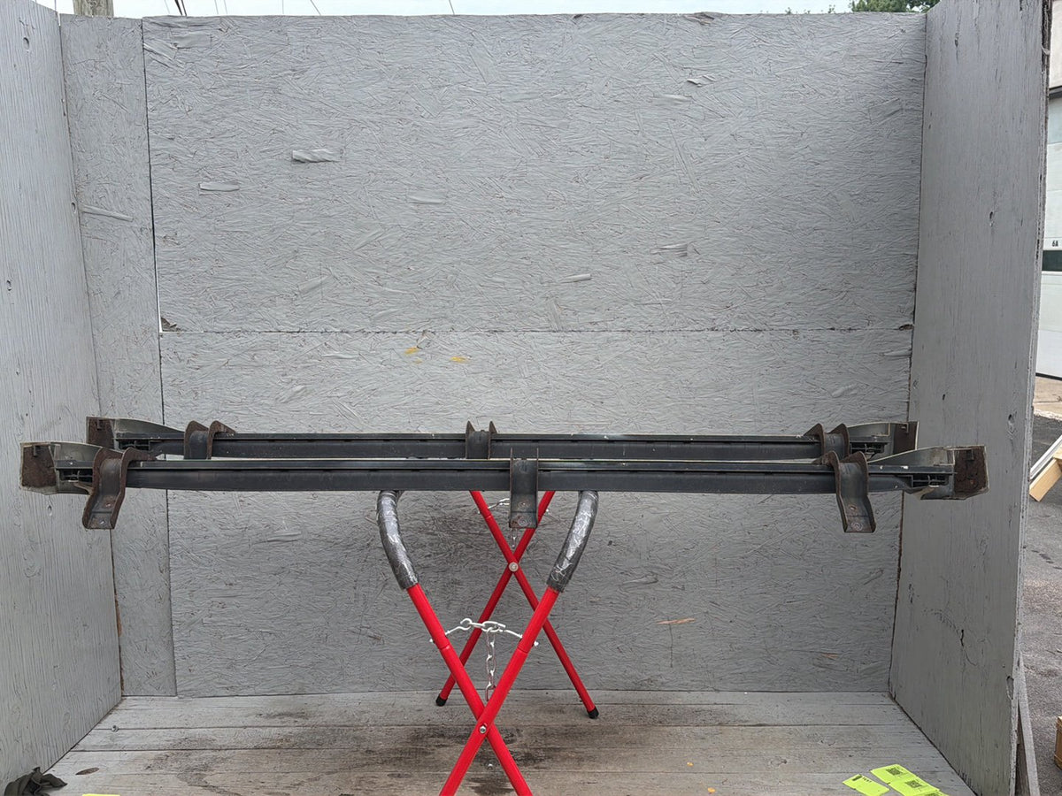 2011-2013 Infiniti QX56- Left/Right Side Skirt Running Board Step Plate Set OEM
