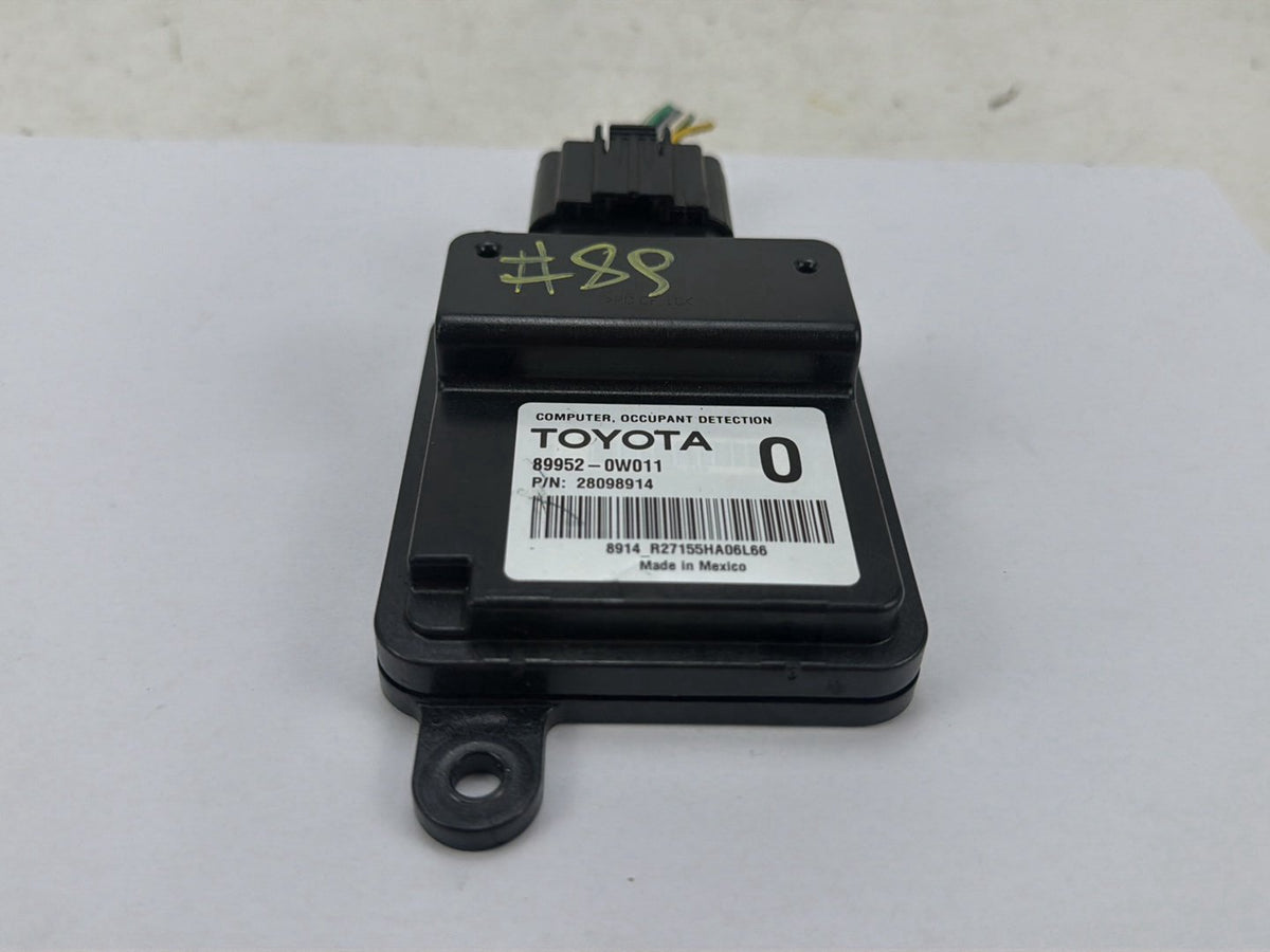 2007-2012 Lexus ES350 Passenger Seat Occupant Detection Module OEM