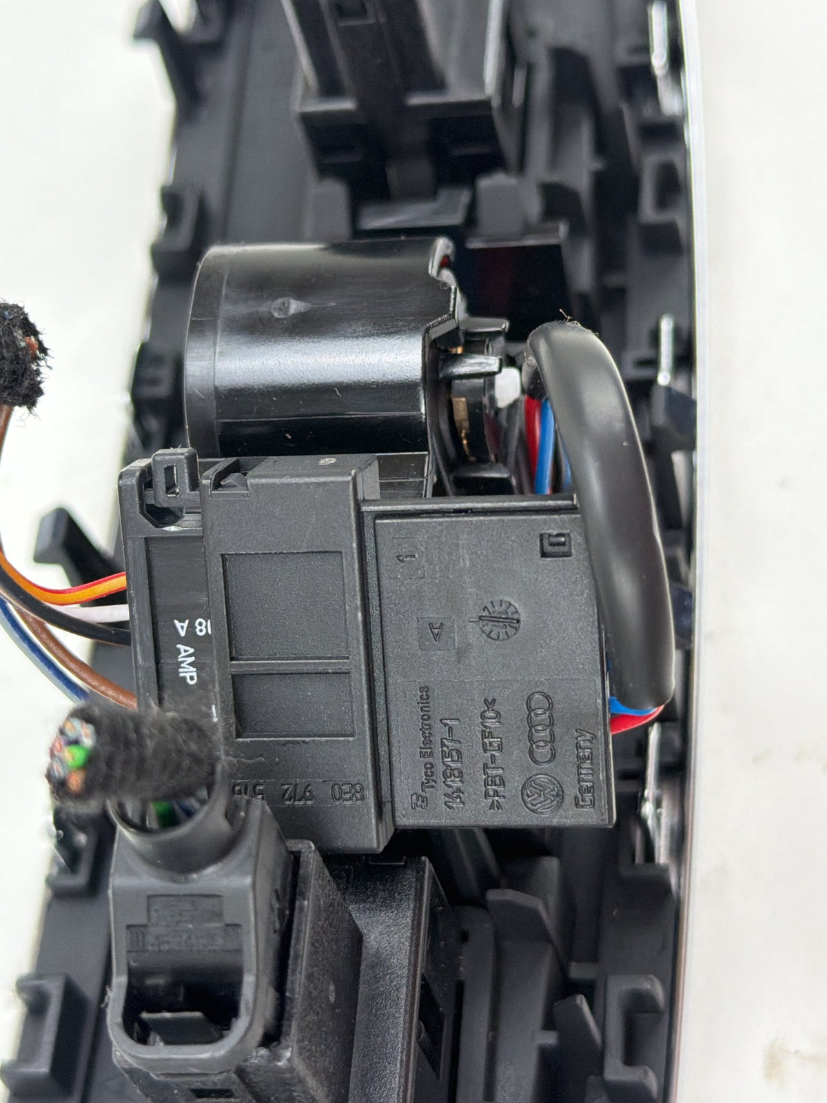 2012-2018 Audi A7 Center Console Seat Heater Climate Control Switch Panel OEM