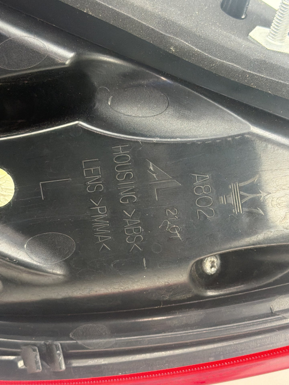 2014-2020 Maserati Quattroporte VI M156 Rear Left Side Outer Tail Light Lamp OEM