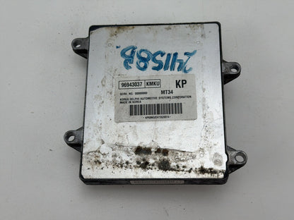 2008 Chevrolet Aveo5 Engine Computer Control Module Unit ECU 96943037 OEM