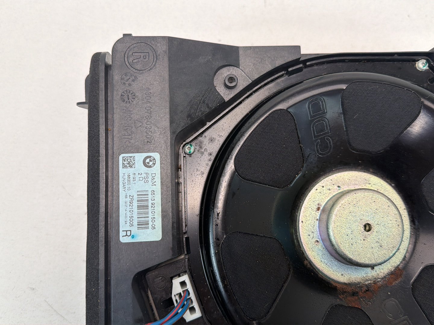 2014-2016 BMW 228i Right Side Subwoofer Speaker Hi-Fi System 65139210150 OEM