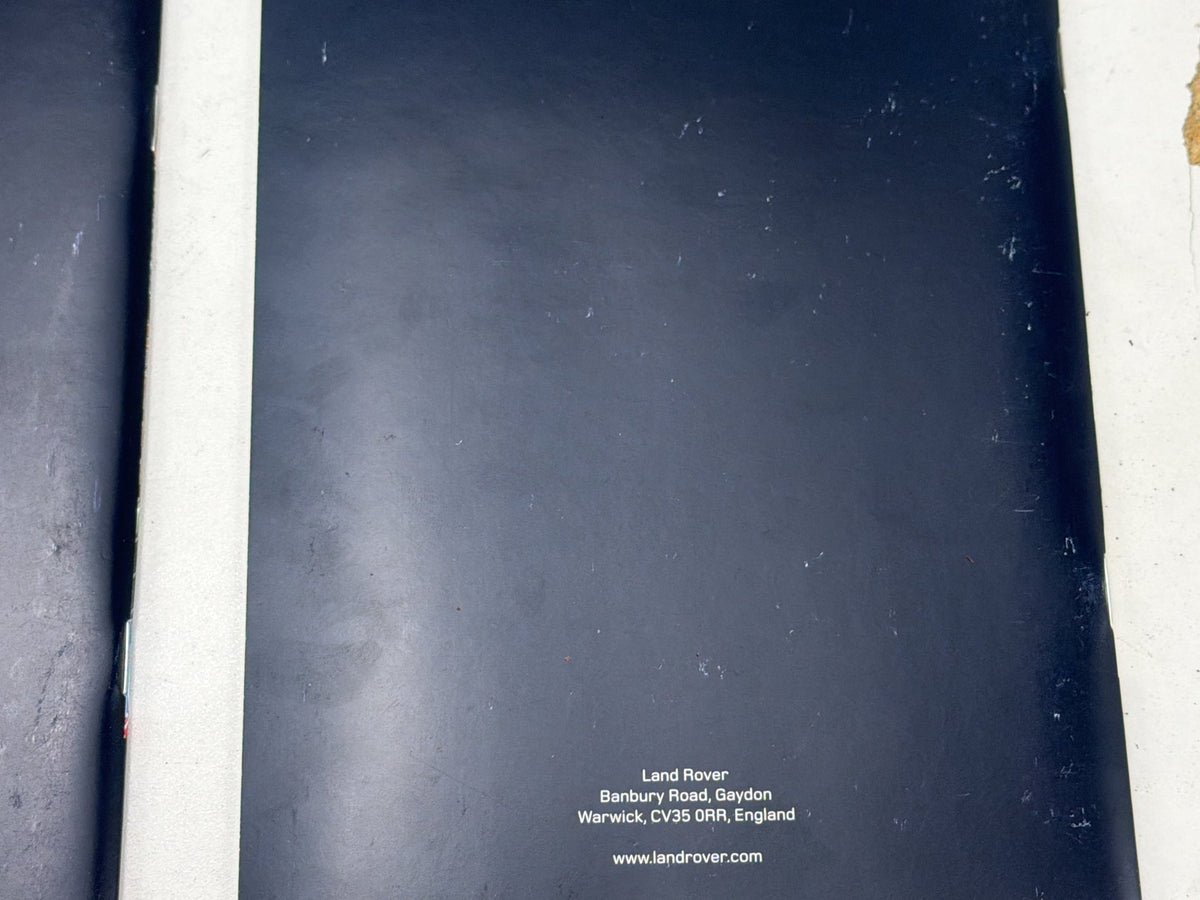 2010-2013 Land Rover Range Rover Owners Manual Guide Book OEM