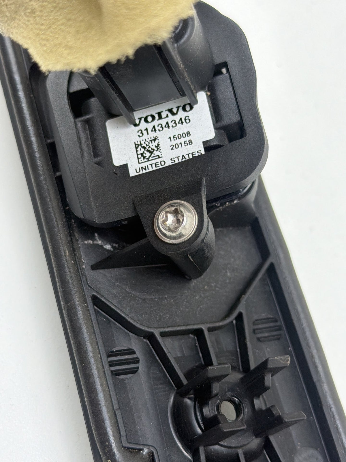 2011-2018 Volvo S60 - Trunk Lid Handle License Light 31385459 OEM
