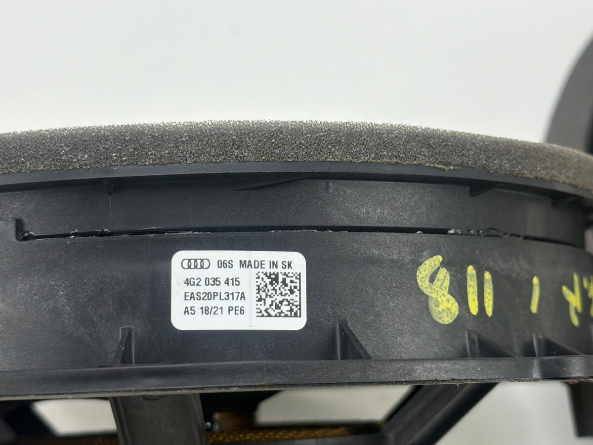2012-2017 Audi A7 Front Left & Right Side Door Audio Sound Speaker Set of 2 OEM