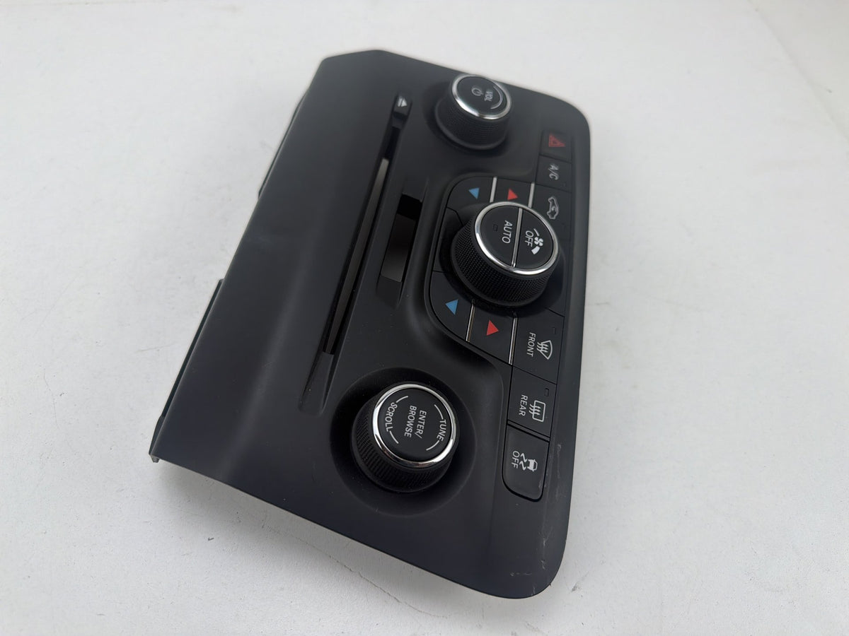 2011-2014 Dodge Charger Radio Audio Climate Control Switch Panel 1QH12DX9AE OEM