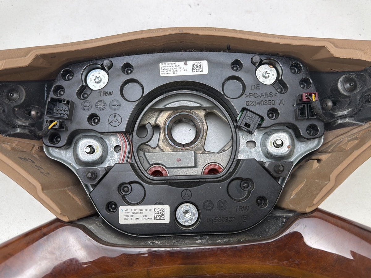 2007-2013 Mercedes-Benz S-Class W221 W221- Steering Wheel PN: 62340350 OEM