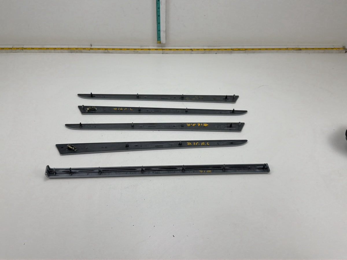 2003-2006 Porsche Cayenne Dashboard Door Panel Cover Strips Trim 7L5857222 OEM