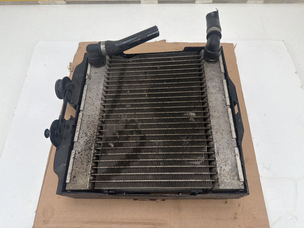 2011-2016 BMW 550i xDrive Front Left Side Auxiliary Engine Cooling Radiator OEM