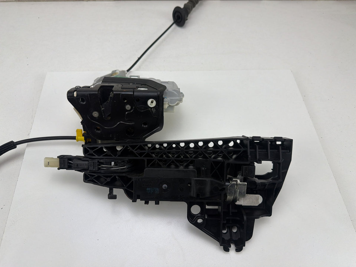 2012-2017 Audi A6 Rear Right Exterior Door Handle w/ Latch Lock Actuator OEM