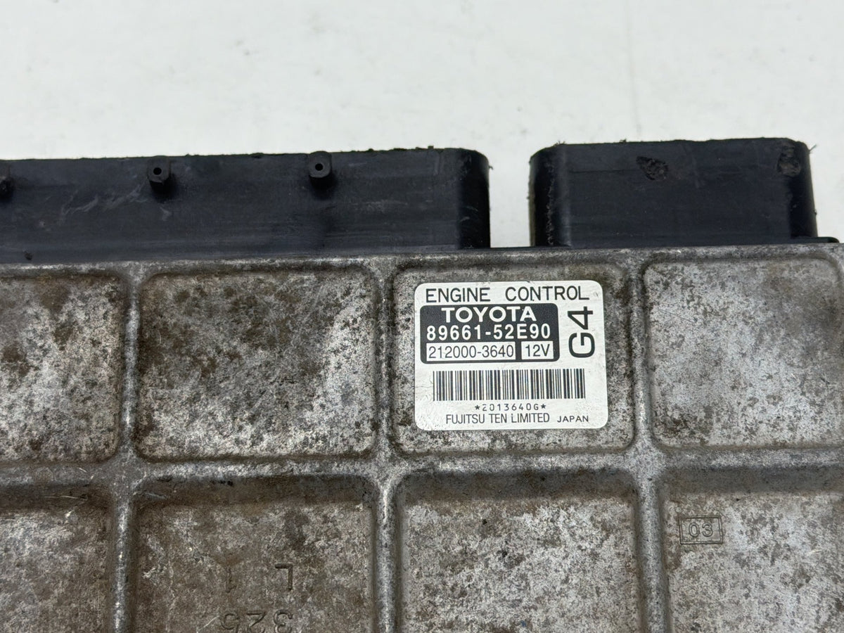 2006-2008 Toyota Yaris 1.5L Engine Control Module ECM ECU 89661-52E90 OEM