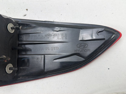2018-2019 Hyundai Sonata Left Side Outer Quarter Panel Halogen Tail Light OEM