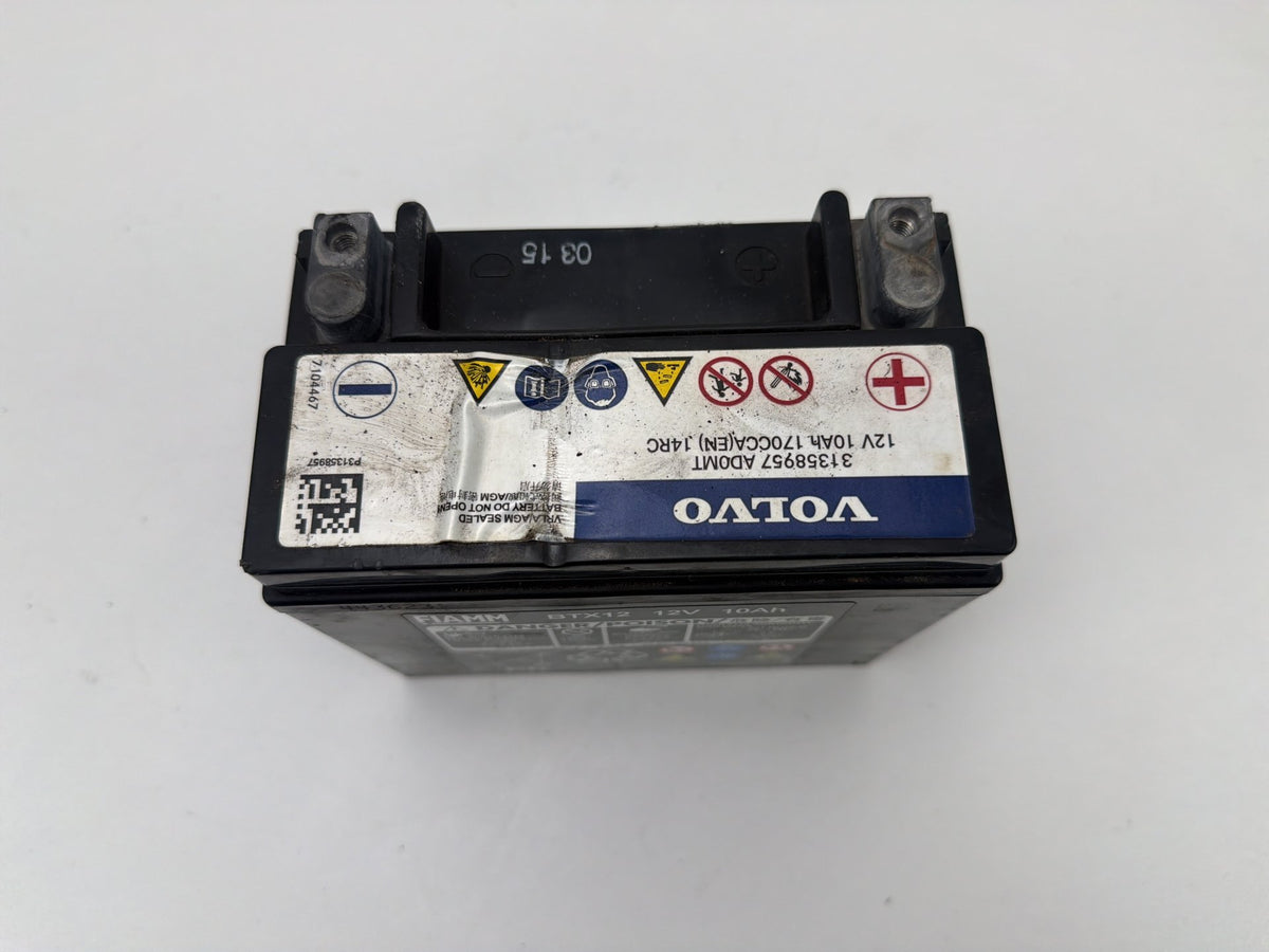2015 Volvo S60 Auxiliary Start Stop Battery 31358957 OEM