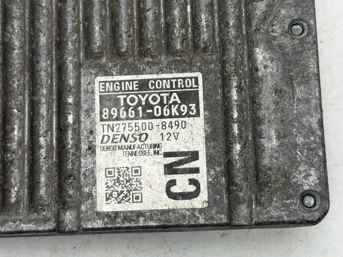 2012-2013 -Toyota Camry 2.5L Engine Control Module Unit ECU 89661-06K93 OEM