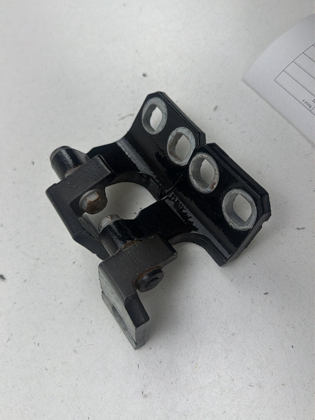 2014-2017 Maserati Ghibli Rear Left Driver Side Upper/Lower Door Hinge Set OEM