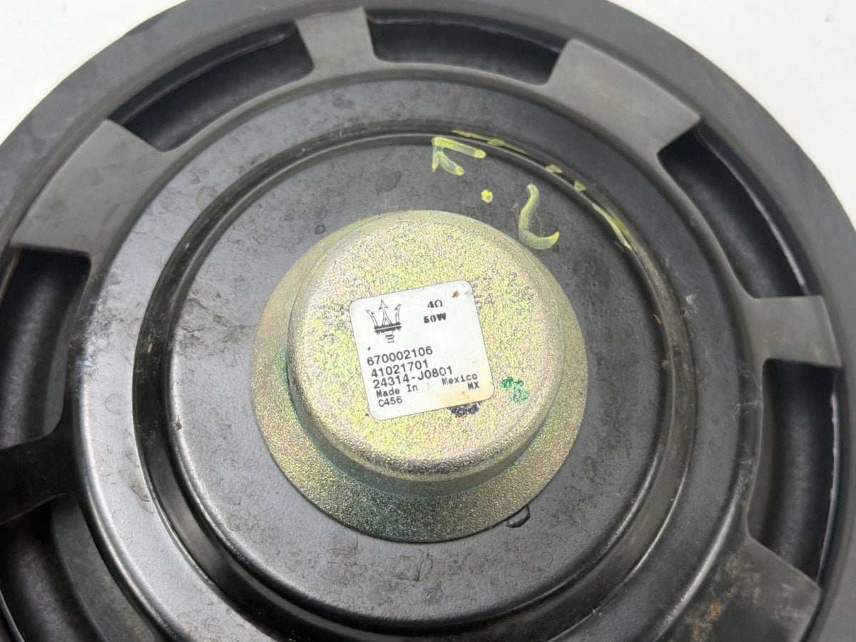 2014-2021 Maserati Quattroporte Front Right Left Door Speaker Pair 670002106 OEM