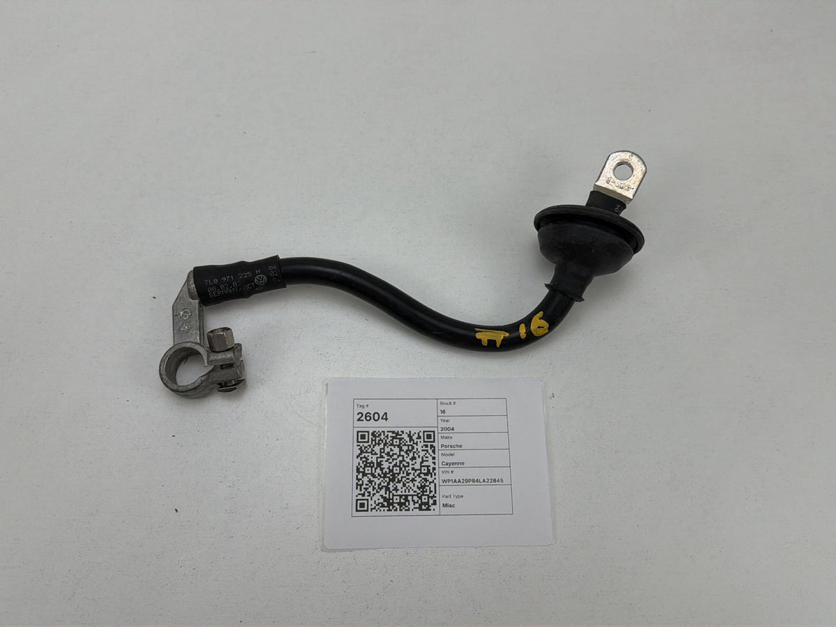 2003-2006 Porsche Cayenne Positive Battery Terminal Cable Wire 7L0971225H OEM