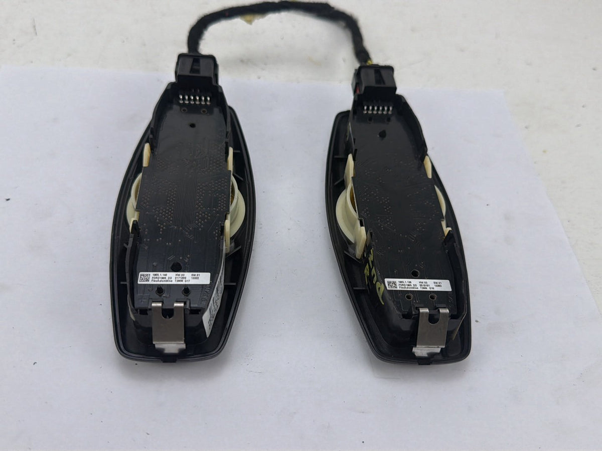2011-2015 Ford Explorer Rear Roof Overhead Dome Reading Map Light Lamps Pair OEM