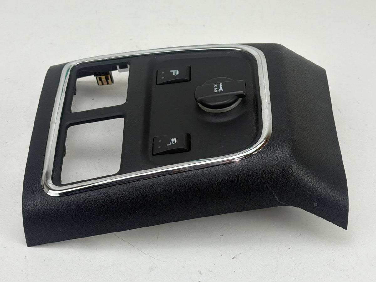 2011-2014 Dodge Charger Rear Center Console Back Cover Trim Panel OEM
