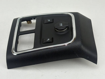 2011-2014 Dodge Charger Rear Center Console Back Cover Trim Panel OEM