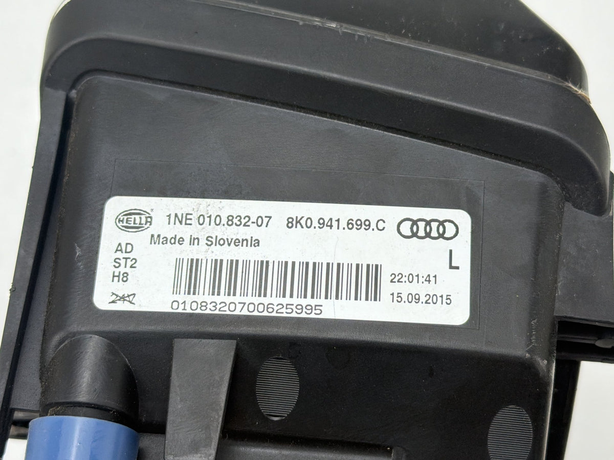 2013-2016 Audi A4 Front Left Driver Side Halogen Fog Light 8K0941699C OEM