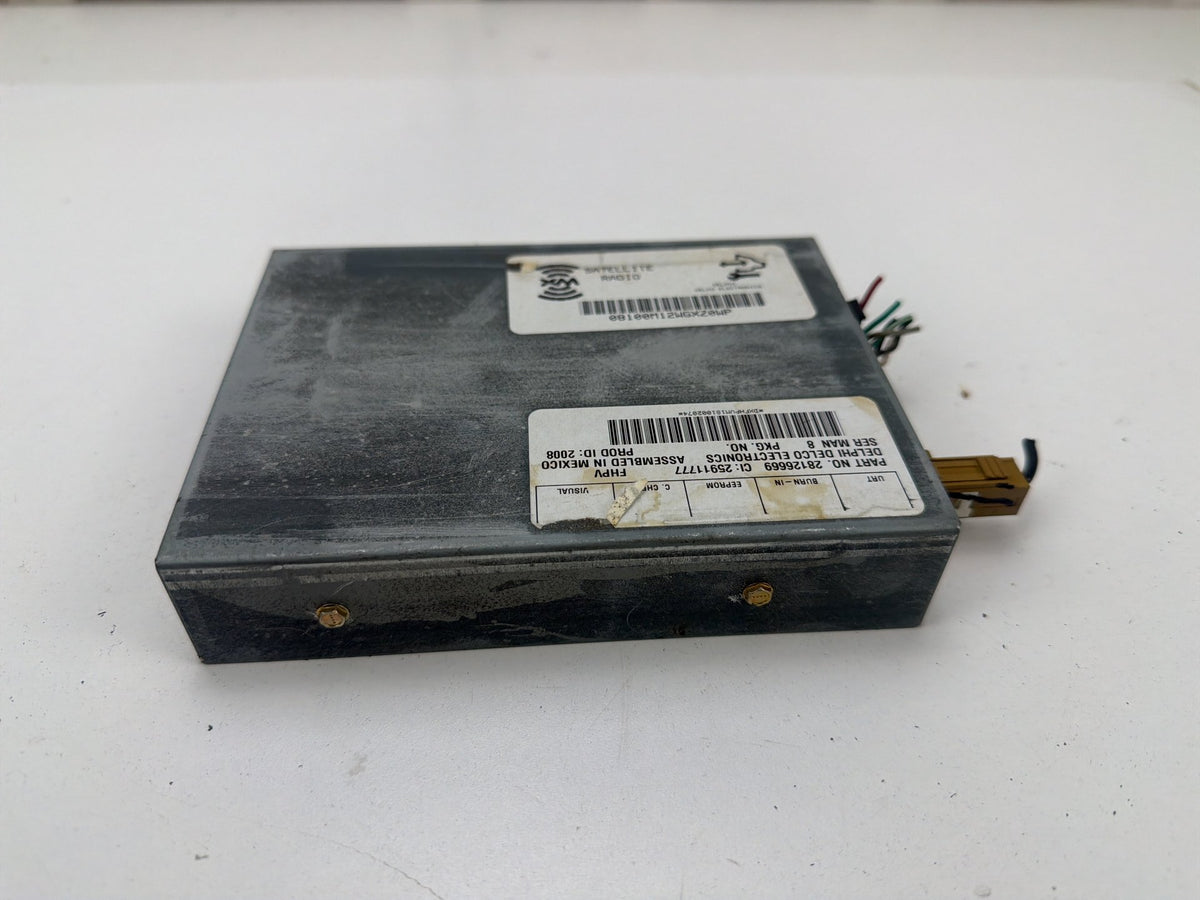 2008 GMC Yukon XL 1500 Satellite Radio Receiver Control Module 28126669 OEM