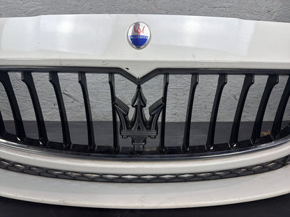 2014-2017 Maserati Ghibli Front Bumper Cover Face Assembly Grille Emblem OEM
