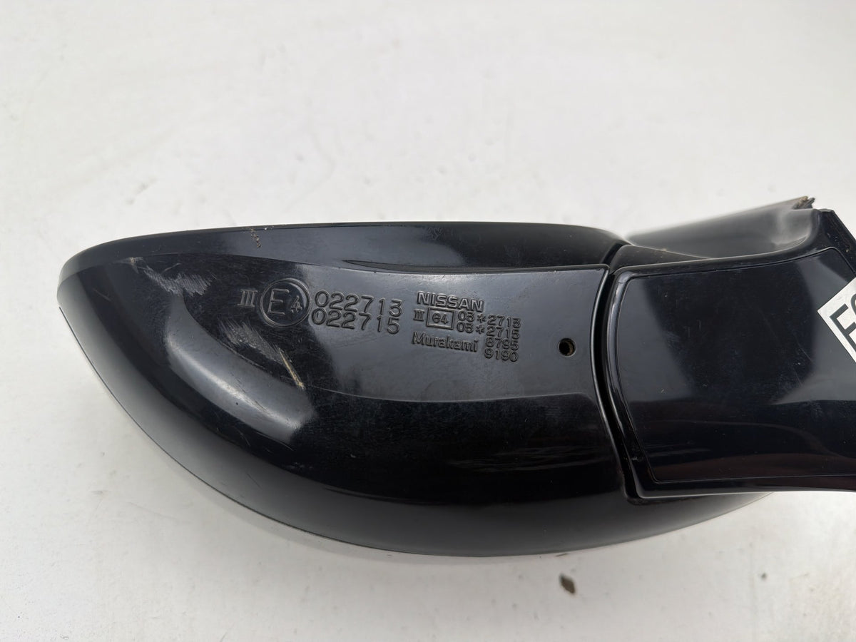2009-2013 Infiniti G37 Front Left Driver Side View Door Mirror E4022713 OEM